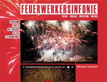 Tablet Screenshot of feuerwerkersinfonie.de